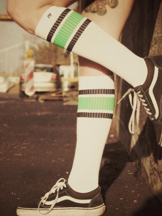 skater socks Spirit of 76 Oldschoolsocks by nero gambaletto calzini 