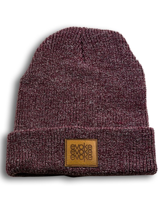 Evoke Beanie | Heather Burgundy