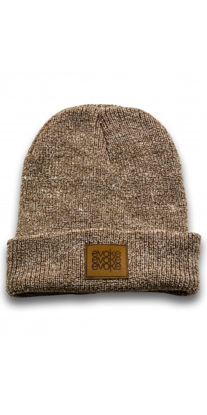 Evoke Beanie | Heather brown