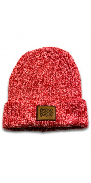 Evoke Beanie | Heather Red